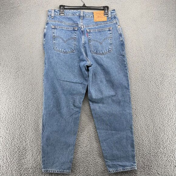Vintage Levi's Jeans Women's 16 Reg Blue Denim Relaxed Tapered 550 Fit 32x29 90s - Picture 7 of 10